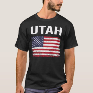 Camiseta American Flag Utah