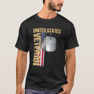 Camiseta American Flag Veteran Perfect For Ve
