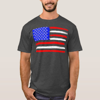 Camiseta American Flag Video Game Patriotic 4th Of July Chr