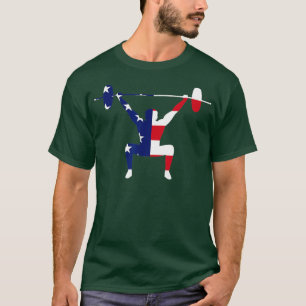 Camiseta American Flag Weising Bodybuilding Jersey