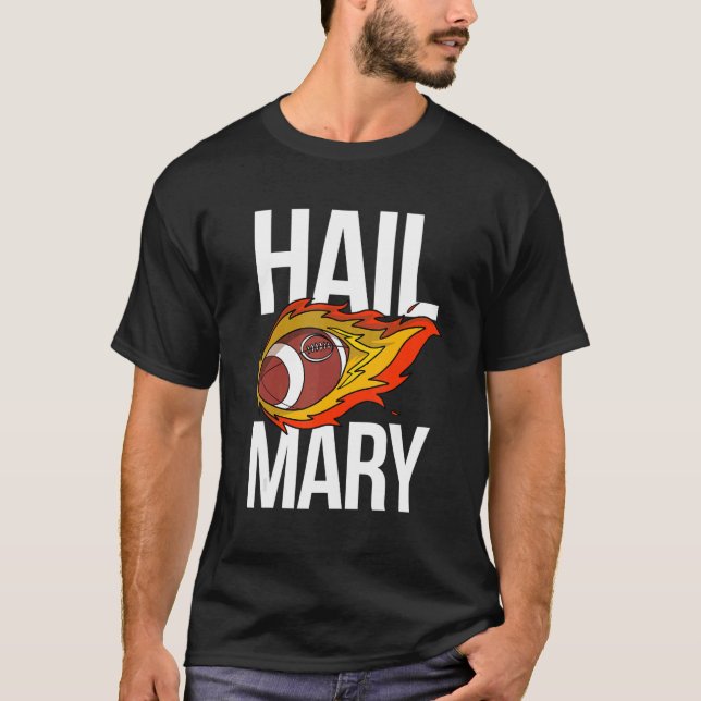 Camiseta American Football Flamme Hail Mary (Frente)