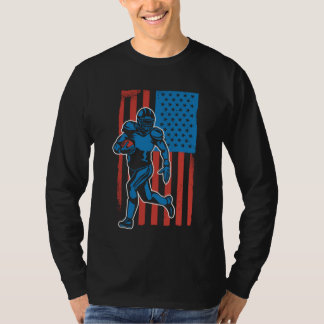 Camiseta American Football Player Grunge Vintage American F