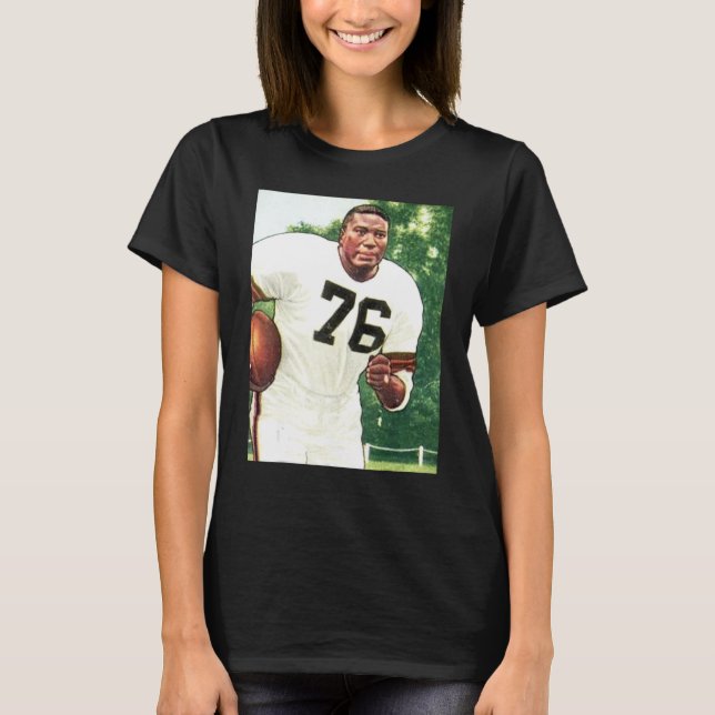 Camiseta American Football Player No 76 Illustration SITE B (Frente)