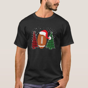 Camiseta American Football Santa Hat Buffalo - Xadrez Chris