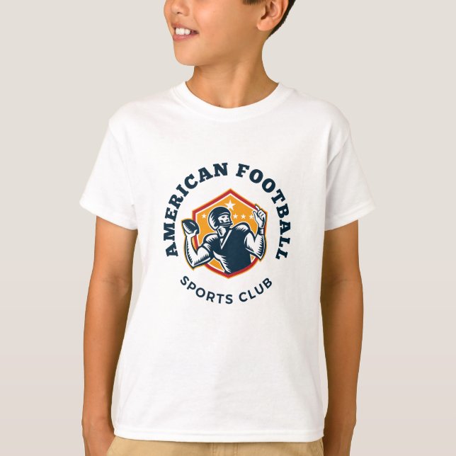 Camiseta American Football Sports Tee (Frente)