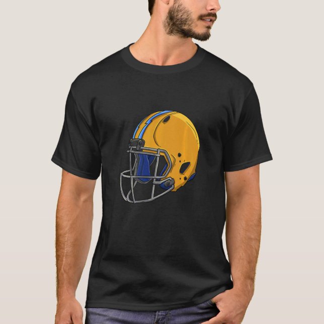 Camiseta American Football Team Men Futebol Helmet Love (Frente)
