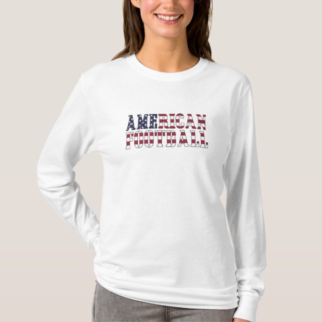 Camiseta American Football Team Sports USA Game Funny Gift (Frente)