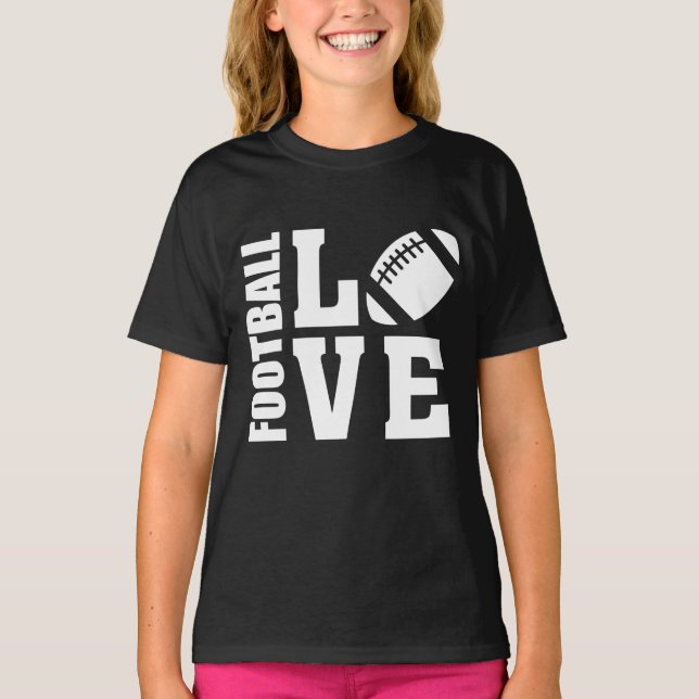 Camiseta American Futebol Love (Frente)