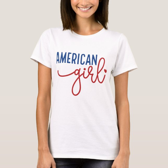 Camiseta American Girl (Frente)