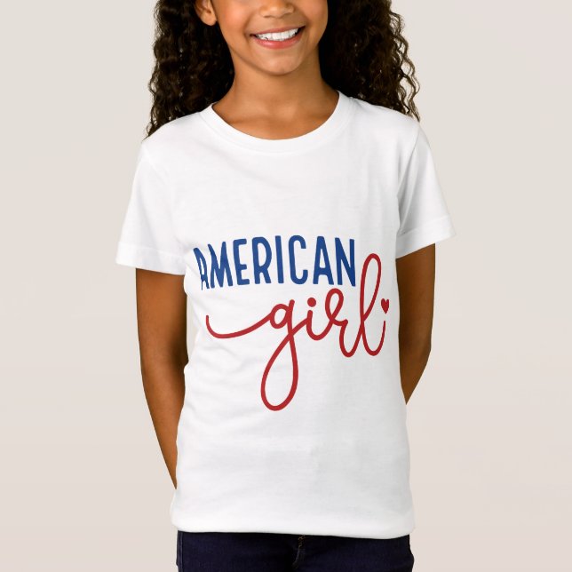 Camiseta American Girl (Frente)