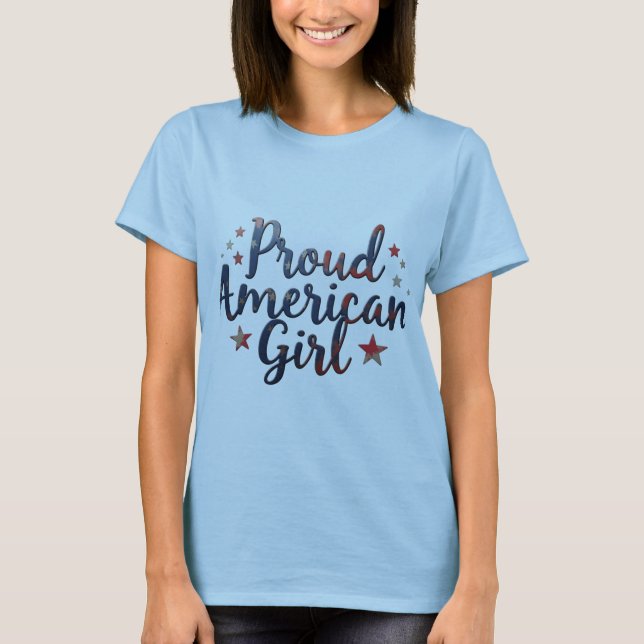 Camiseta American Girl Power Shirt (Frente)