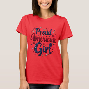 Camiseta American Girl Power T Shirt