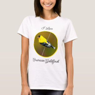 Camiseta American Goldfinch - Fotografia original