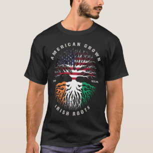 Camiseta American Groots Irish Ireland Flag - Patricks