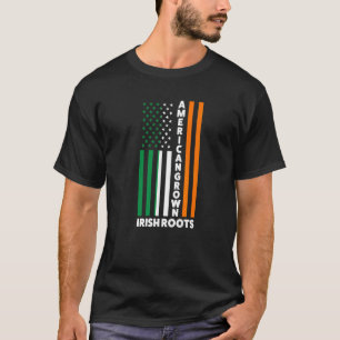 Camiseta American Groots Irish Irland Irish Flag