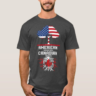 Camiseta American Grown Canadian Roots Canadá