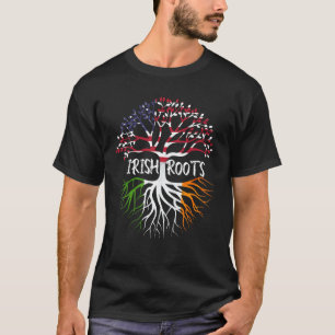 Camiseta American Grown com Irlanda Roots