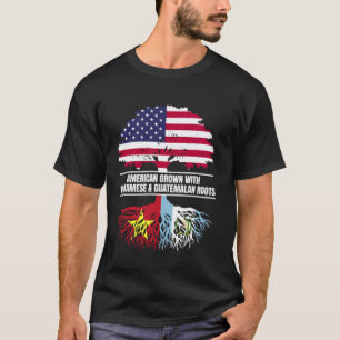 Camiseta American Grown com Patrimônio da Bandeira Vietnami