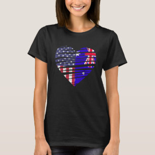 Camiseta American Grown Hearwn USA Patriot Herita