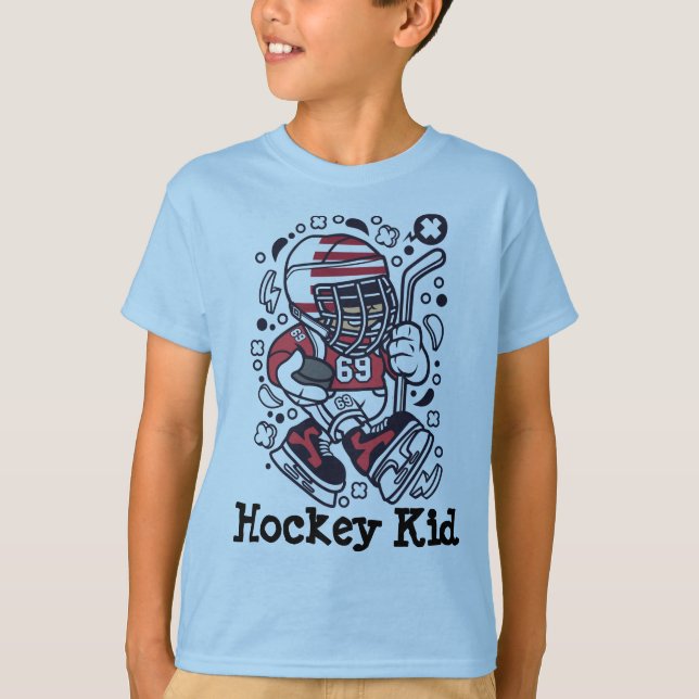 Camiseta American Hockey Kid (Frente)