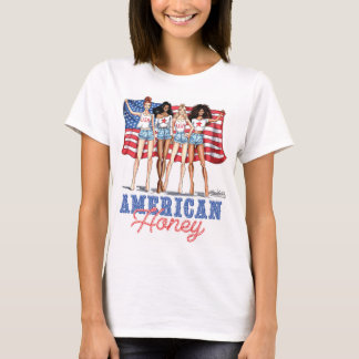 Camiseta American Honey Tee por Amy Lee Illustration