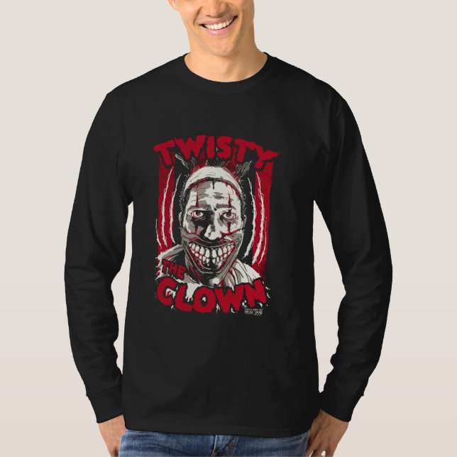 Camiseta American Horror Story Freak Show Torça o Palhaço (Frente)