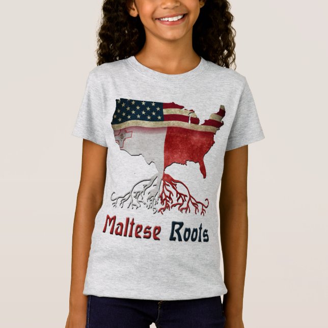 Camiseta American maltês Roots Tee (Frente)