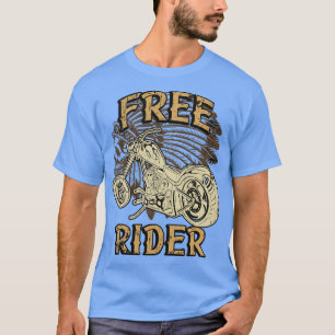 Camiseta American Motorcycle Spirit Native Biker