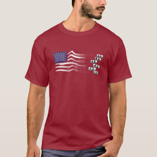 Camiseta American Motors American flag