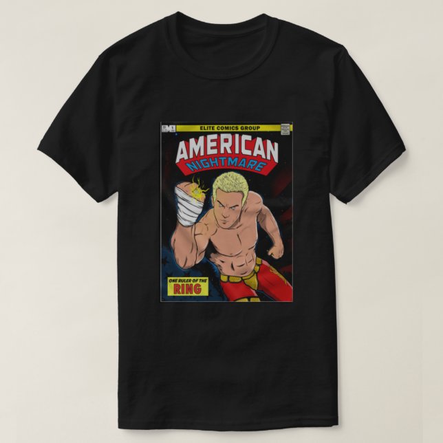 Camiseta American Nightmare Comic Book (Frente do Design)