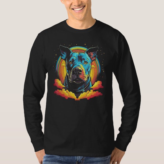 Camiseta American Pit Bull Staffordshire Bull Terrier Dog G (Frente)