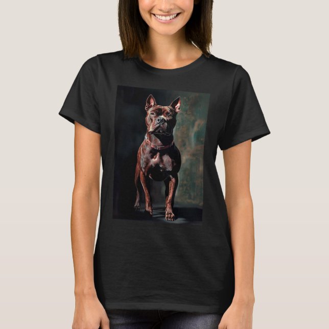 Camiseta American Pit bull terrier (Frente)