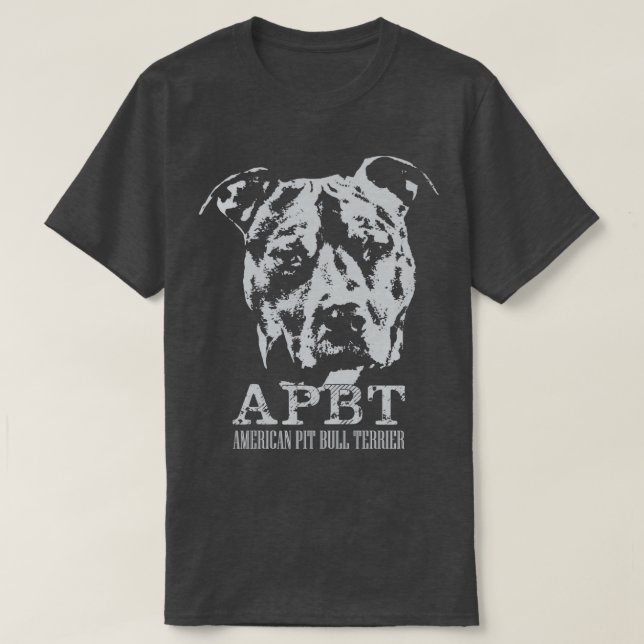 Camiseta American Pit Bull Terrier APBT (3) (Frente do Design)