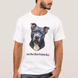 Camiseta American Pit Bull Terrier Crie Seu Próprio Persona