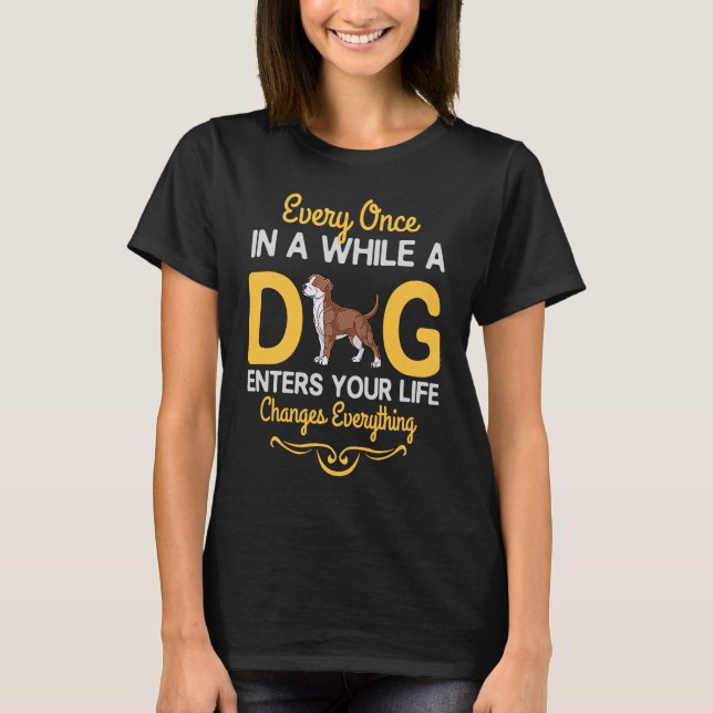 Camiseta American Pitbull Terrier Dog Puppies Owner Lover   (Frente)