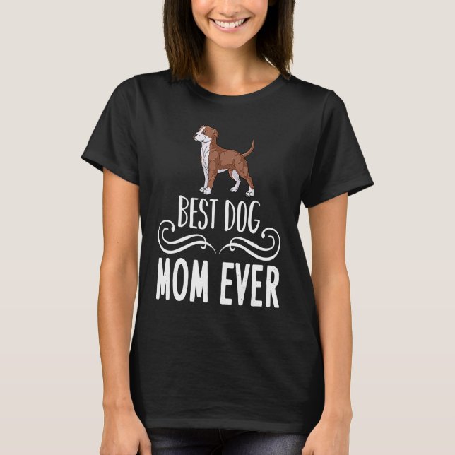 Camiseta American Pitbull Terrier Dog Puppies Owner Lover (Frente)