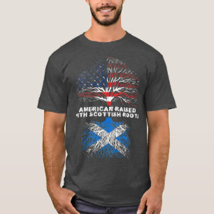 Camiseta American Raising com Scottish Roots Scotland