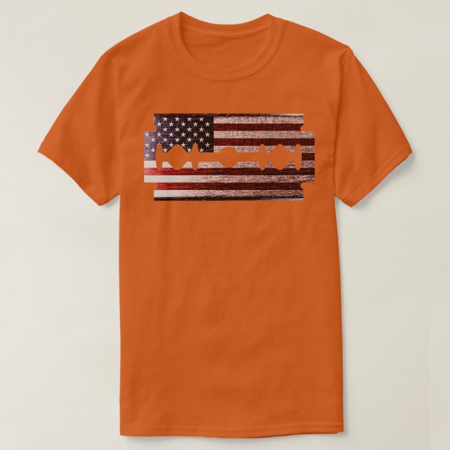 Camiseta American Razor T (Frente do Design)