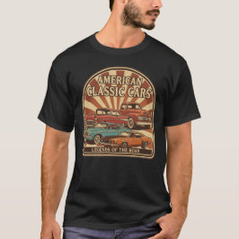 Camiseta American Retro Classics car's Collection