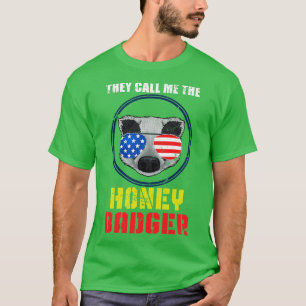 Camiseta American Retro Honey Badger