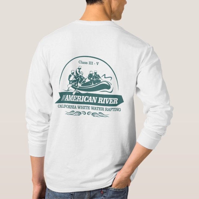 Camiseta American River Rafting (Verso)