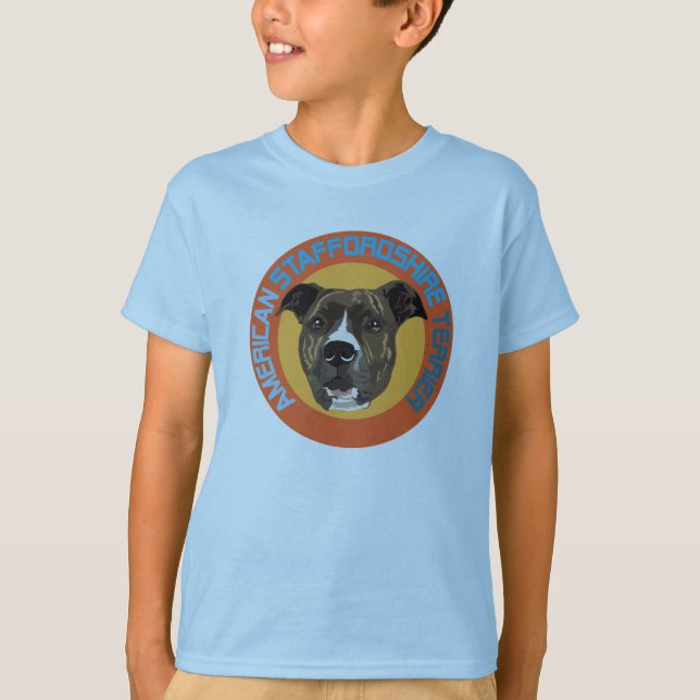 Camiseta American staffordshire terrier (Frente)