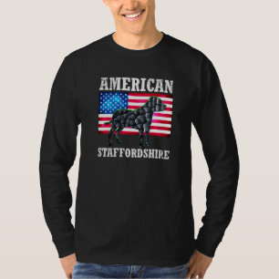 Camiseta American Staffordshire Terrier Dog Gráfico Legal F