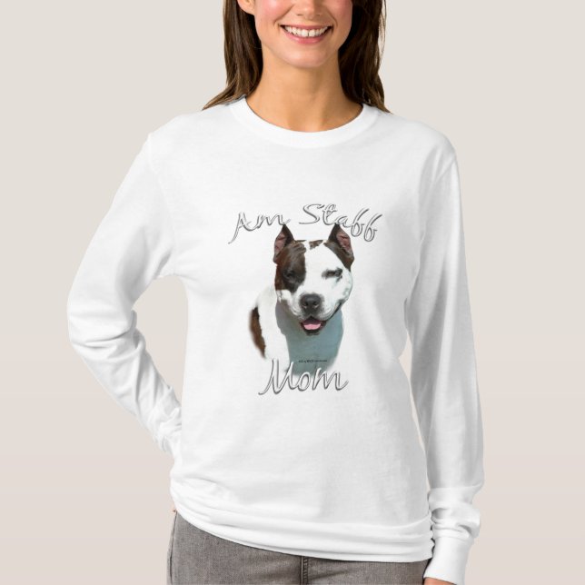 Camiseta American Staffordshire Terrier Mãe 2 (Frente)