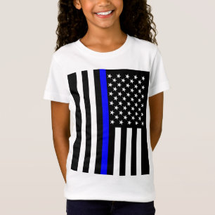 Camiseta American Thin Blue Line Graphic