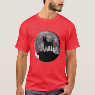Camiseta American Toy Fo Terrier Dog Moon Premium 80