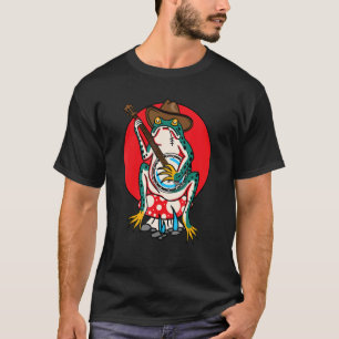 Camiseta American Traditional Old School Tattoo Flash Frog