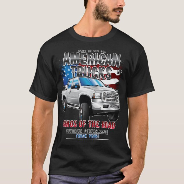Camiseta American Trucks Ford gay fêmea  (Frente)