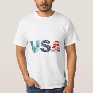 Camiseta American USA Flag T-Shirt