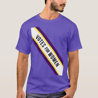 Camiseta American Votes for Women Suffragette Sash